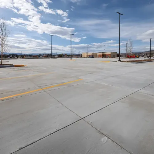 Concrete Parking Lots and Drive Lanes