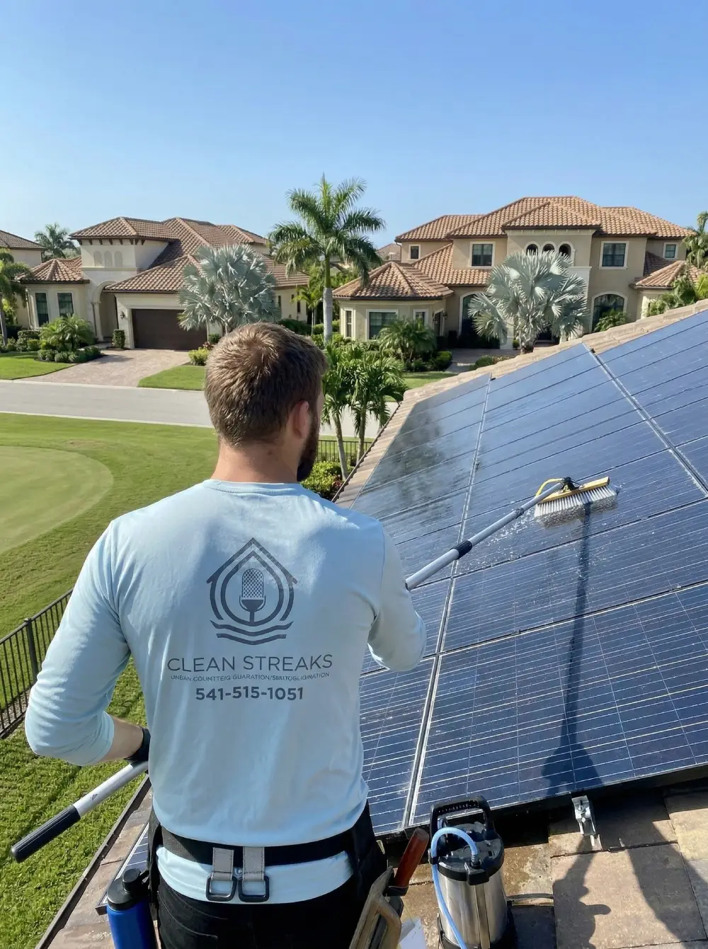 Solar Panel Cleaning Bonita Springs FL