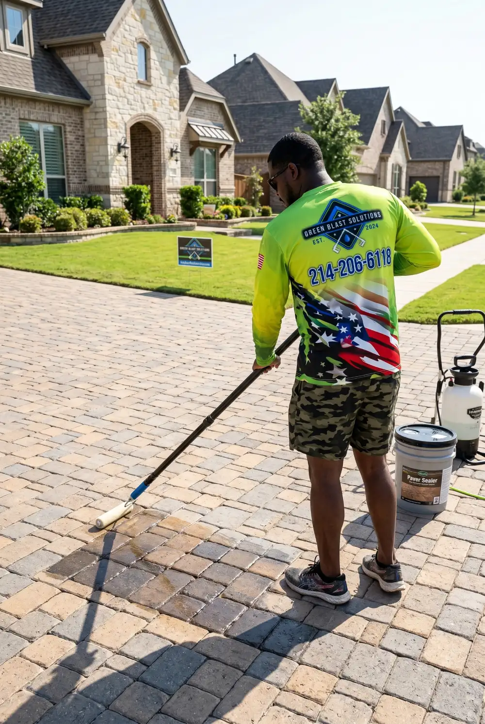 Paver Sealing Frisco TX