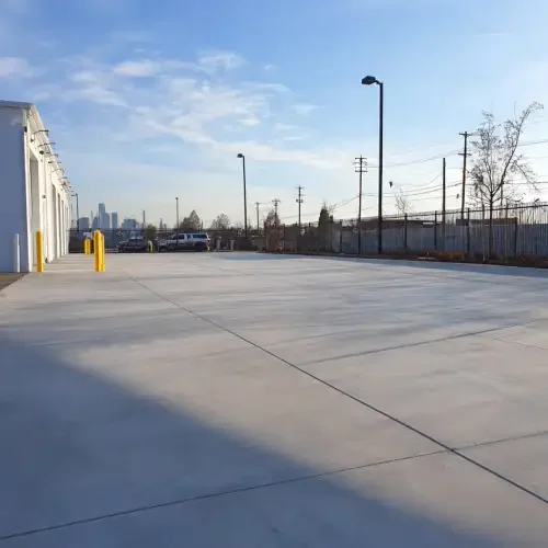 Concrete Parking lot