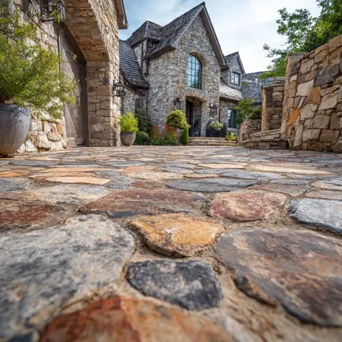 Stone Driveway