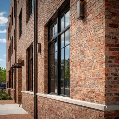 brick siding building