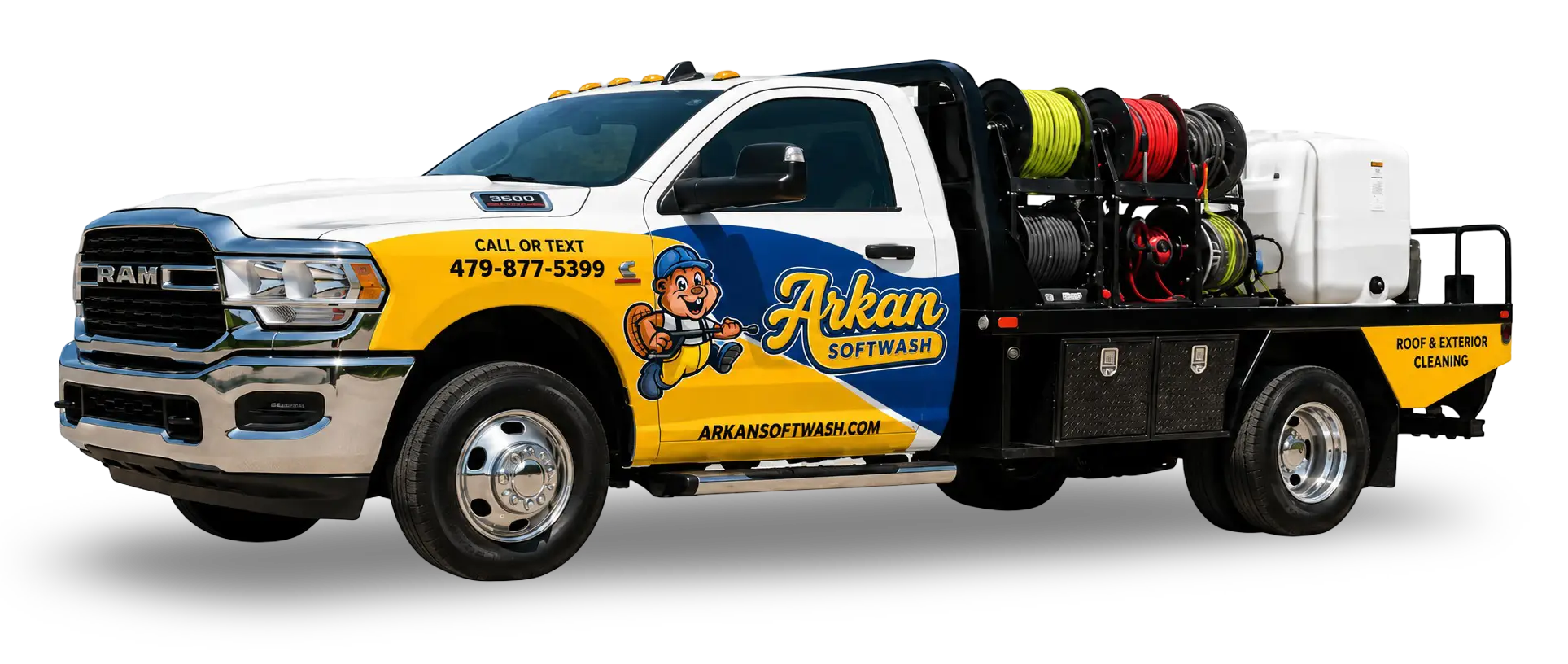 Arkan Softwash truck