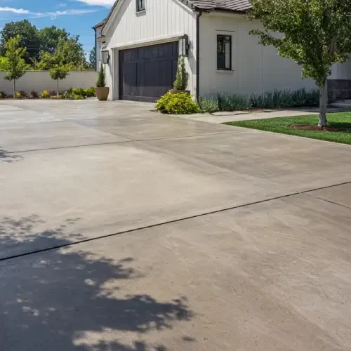 Connected Flatwork Around Your Driveway