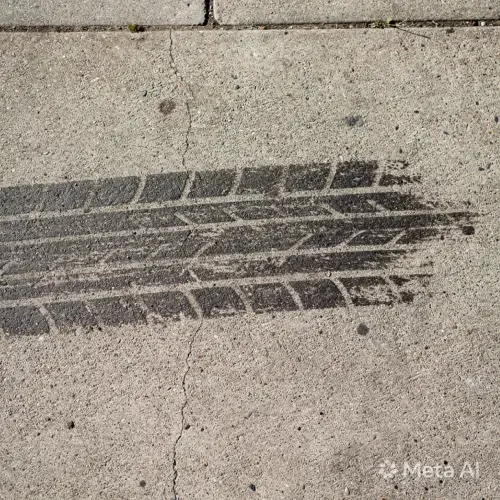 Tire mark