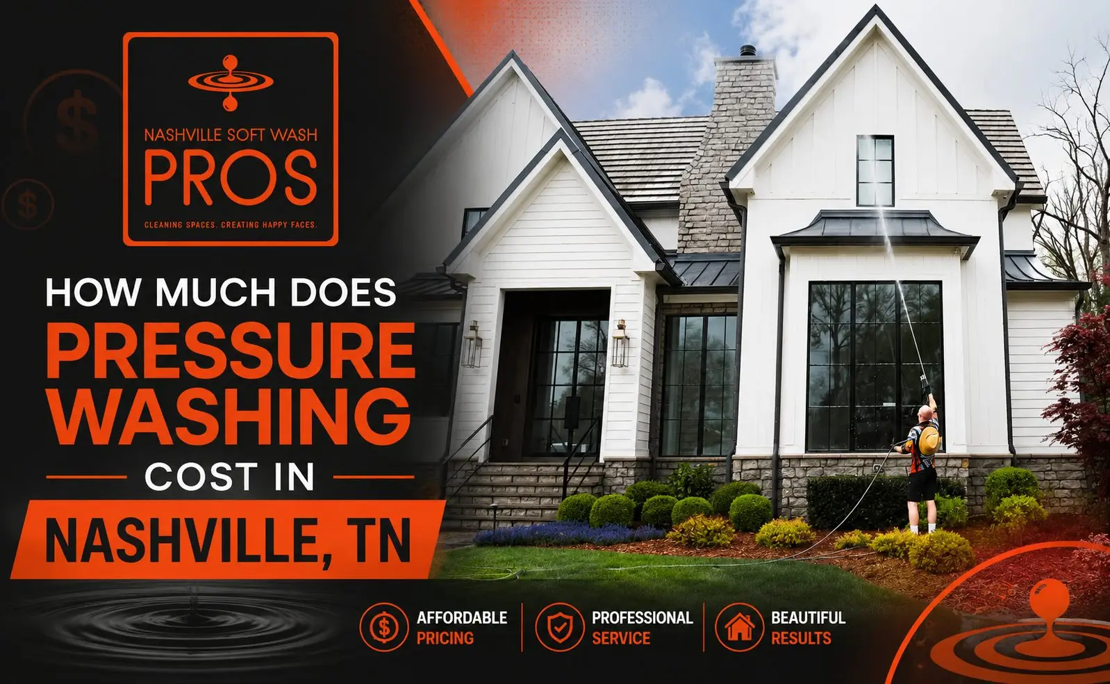 Cost of Pressure Washing in Nashville TN
