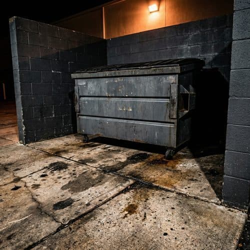 Concrete Dumpster Pads