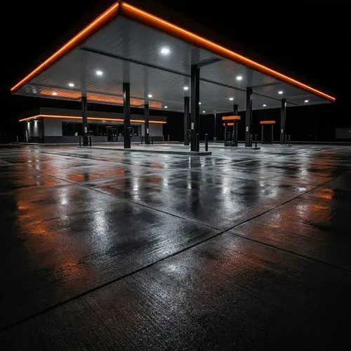 Asphalt Drive Aisles and Parking Lots
