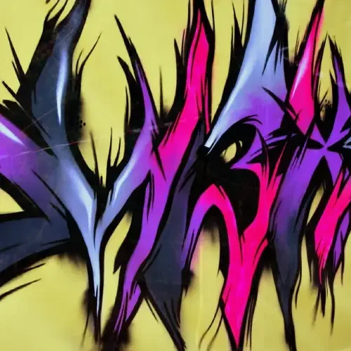 Graffiti on Painted Surfaces