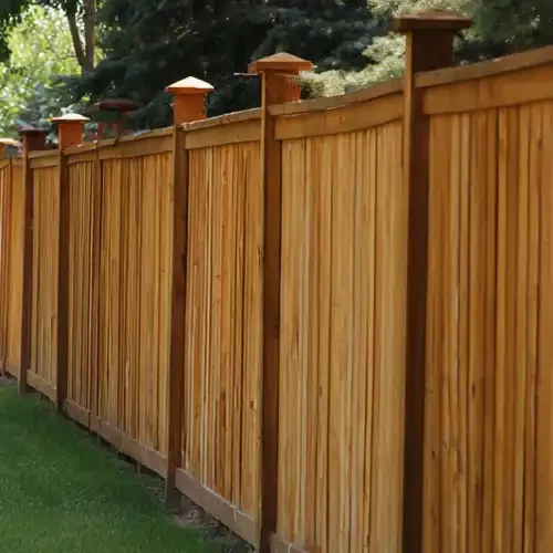 Raw Wood Fencing