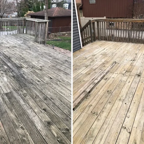 Deck Cleaning in Cook County, IL