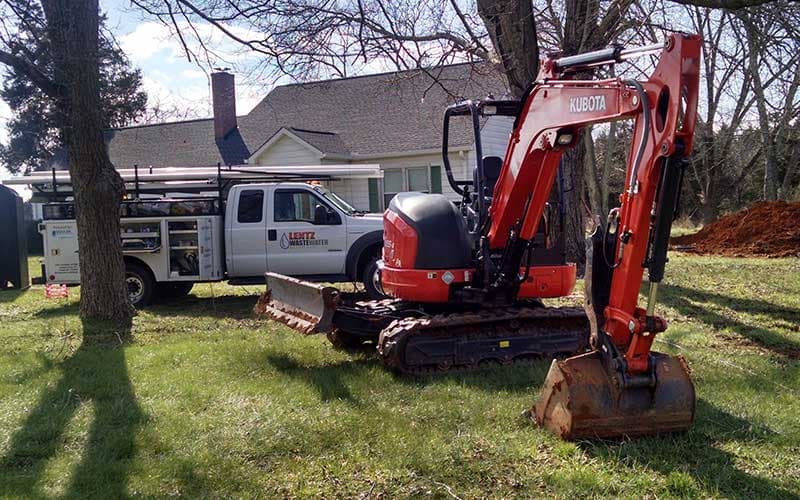Replacing Septic System in Huntersville NC