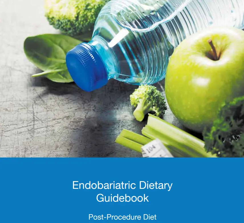 Screenshot related to endoscopic bariatric procedures