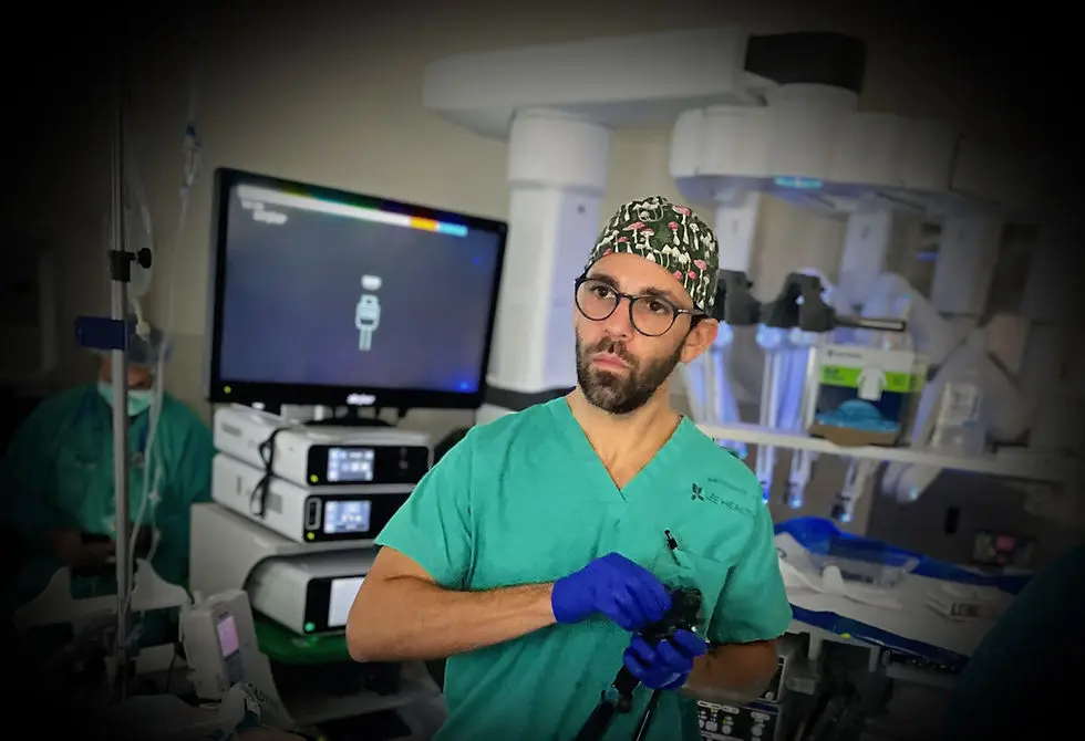 Dr. Steve Siegal in a clinical setting