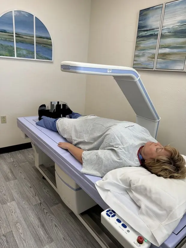 DXA scan with TBS for bone health