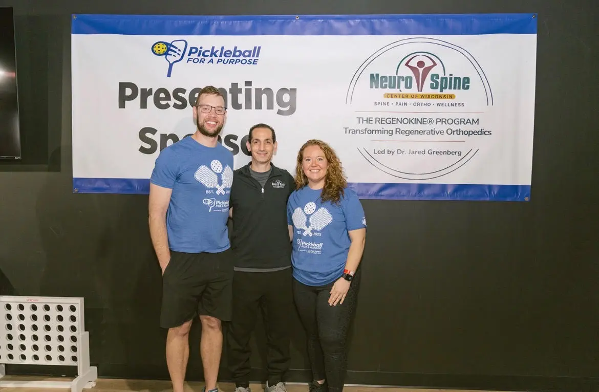 Dr. Jared Greenberg at Pickleball for a Purpose