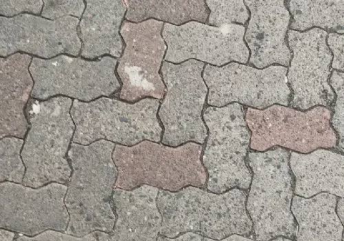 paver brick surface