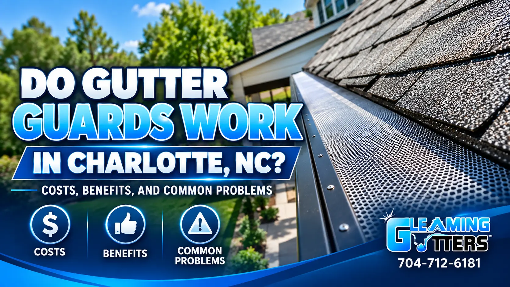 Gutter Guards Installation in Charlotte, NC