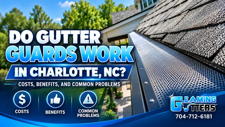 Do Gutter Guards Work in Charlotte, NC? Costs, Benefits, and Common Problems