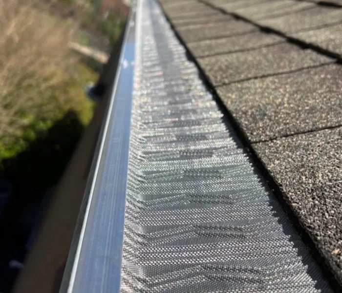 gutter guard installation