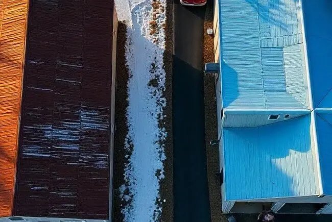 old roof vs. pvc roofing system