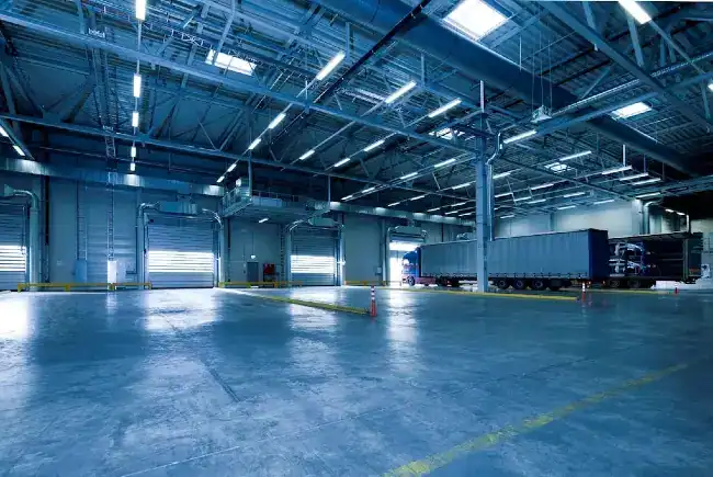 Commercial Property with metal roofing materials