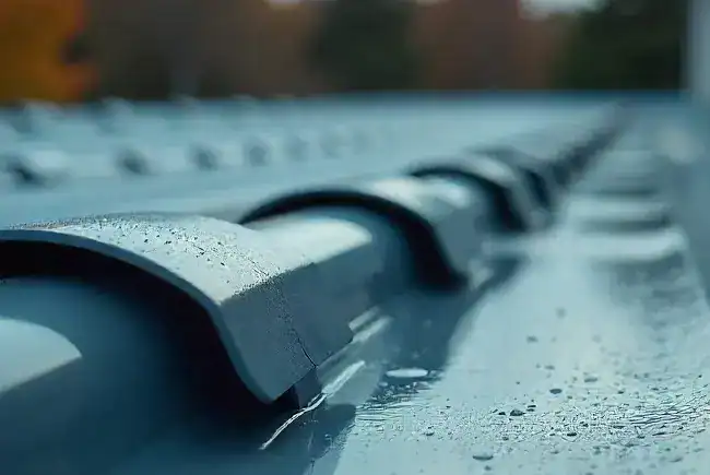 gray pvc roofing
