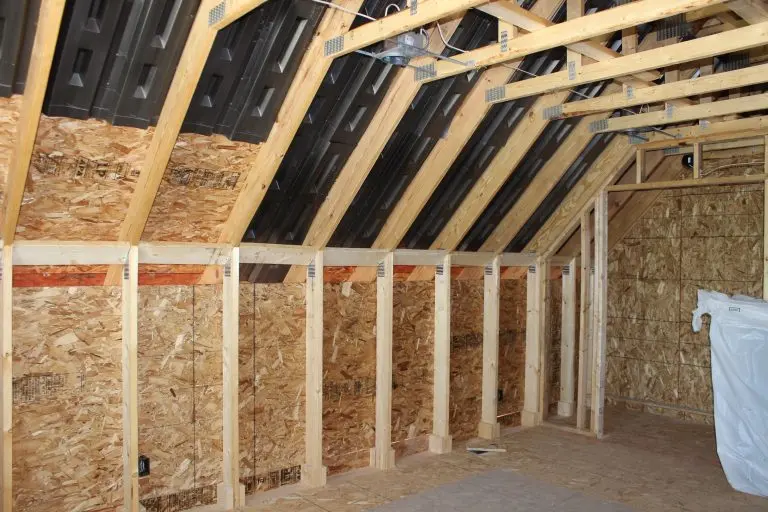 Newly insulated home