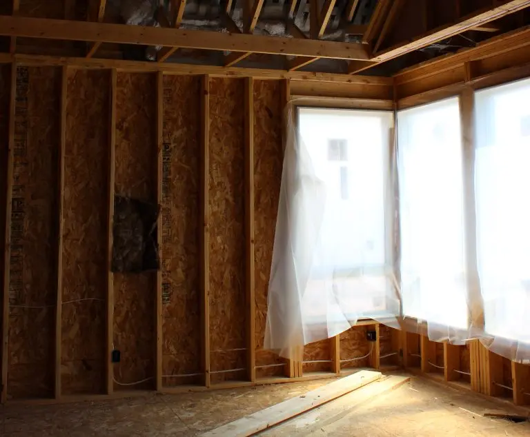 Walls getting new insulation