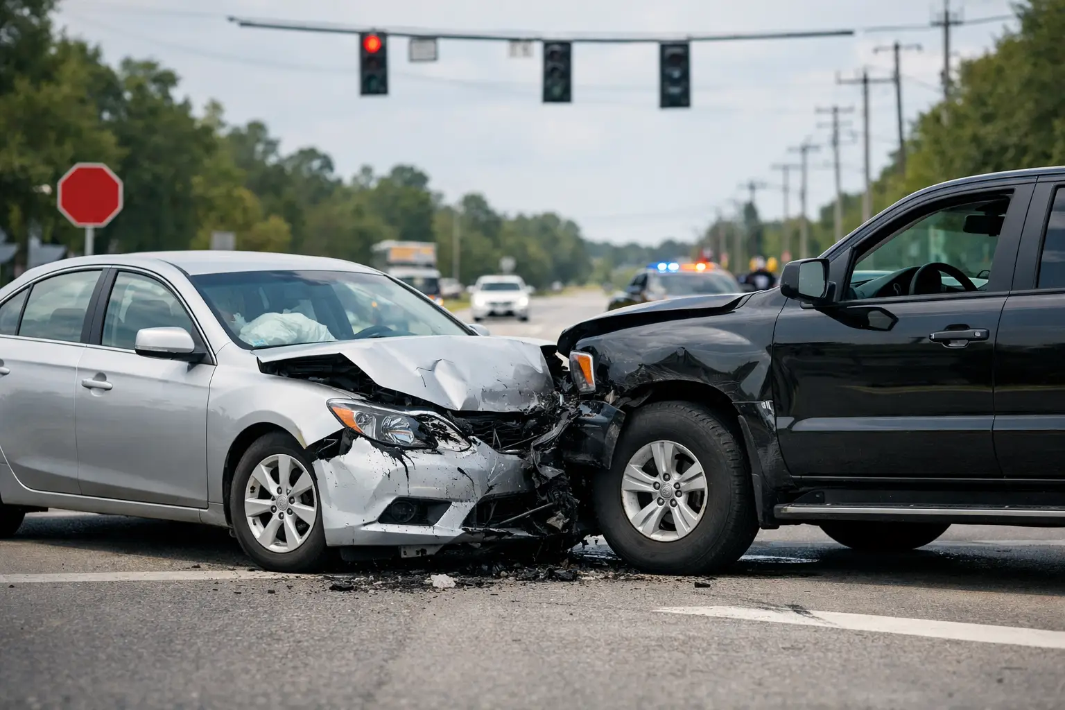 Intersection Accident Fault Rules in Louisiana