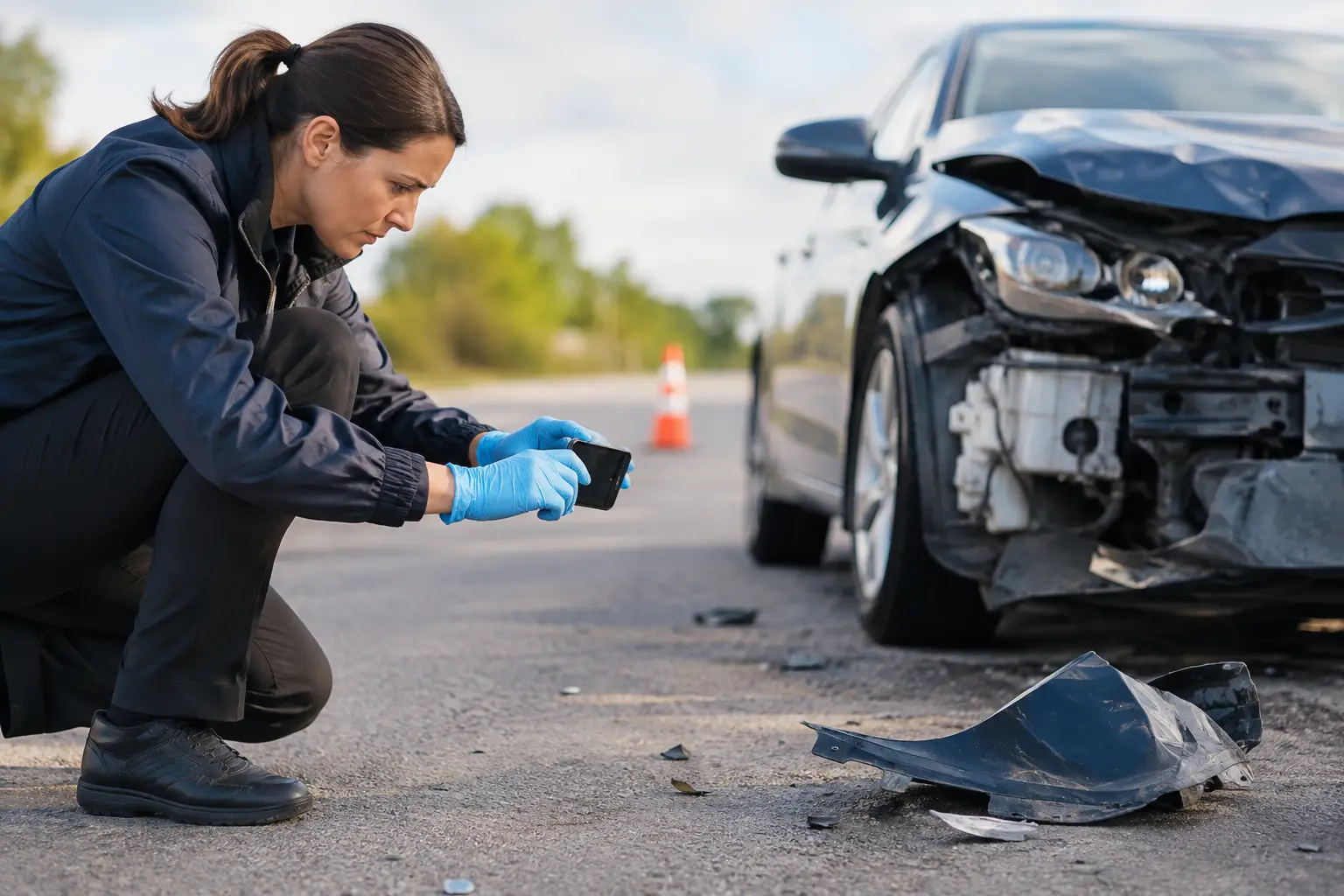 Preserving Crash Scene Evidence After a Wreck