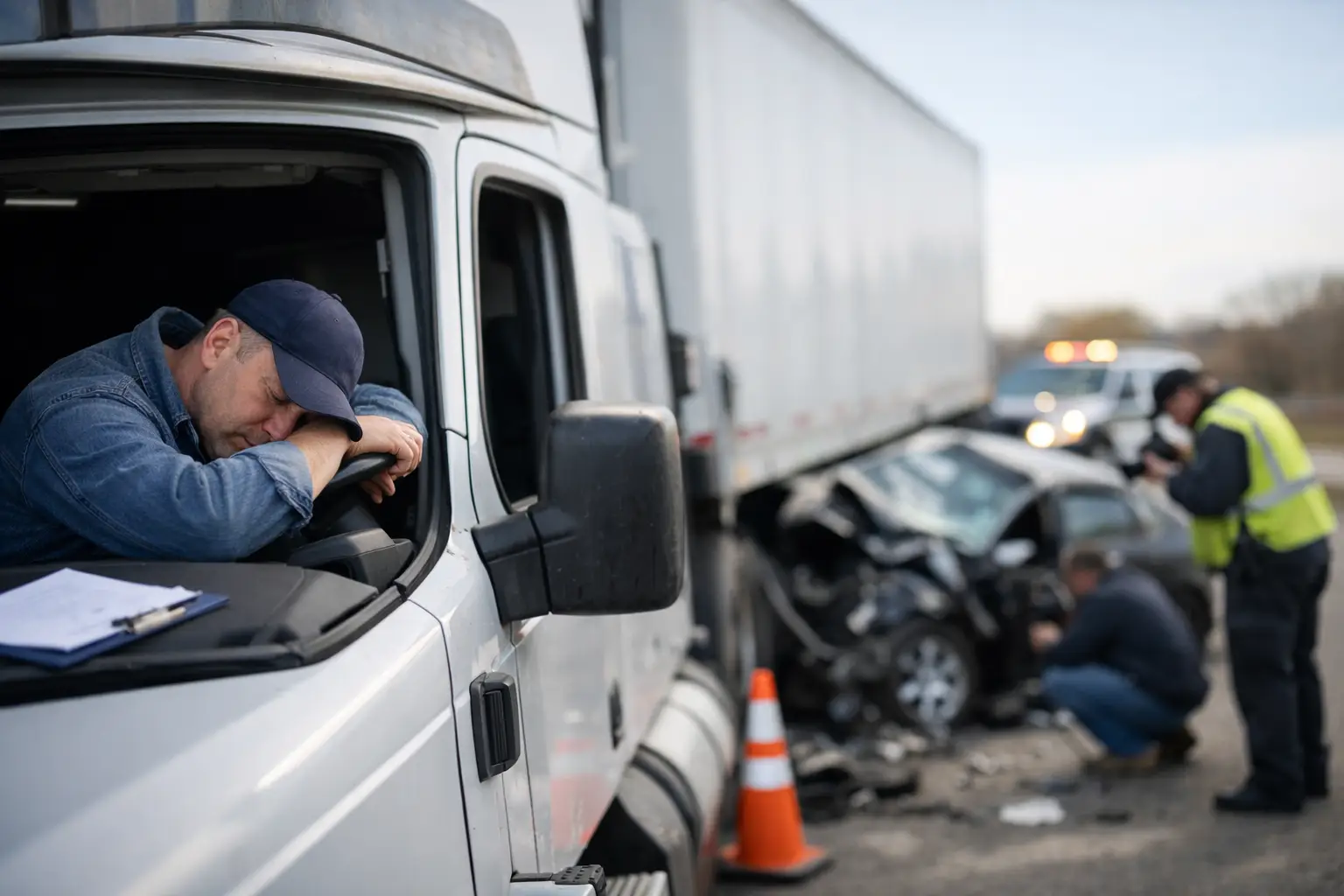 Truck Driver Fatigue Evidence After a Crash