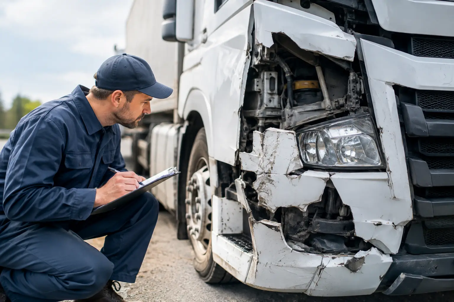 Truck Maintenance Violations After a Serious Crash