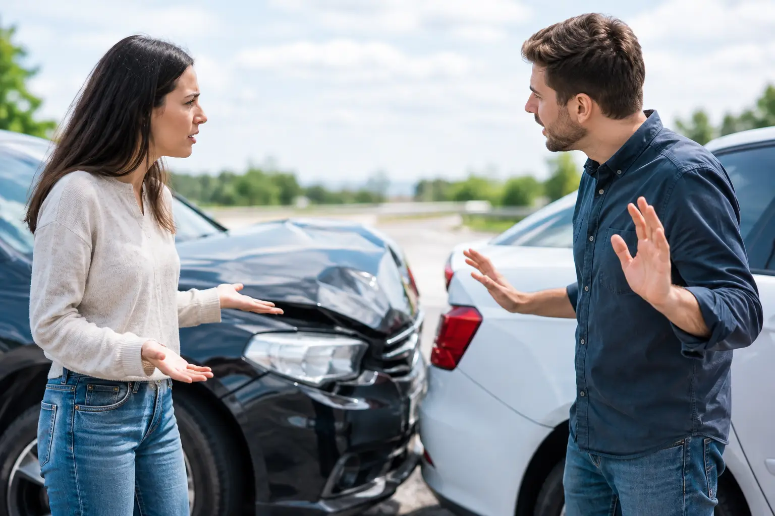 What If a Driver Denies Fault After a Crash?