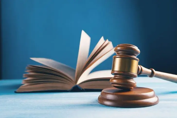 Louisiana intestate succession law represented by a legal book and judge's gavel