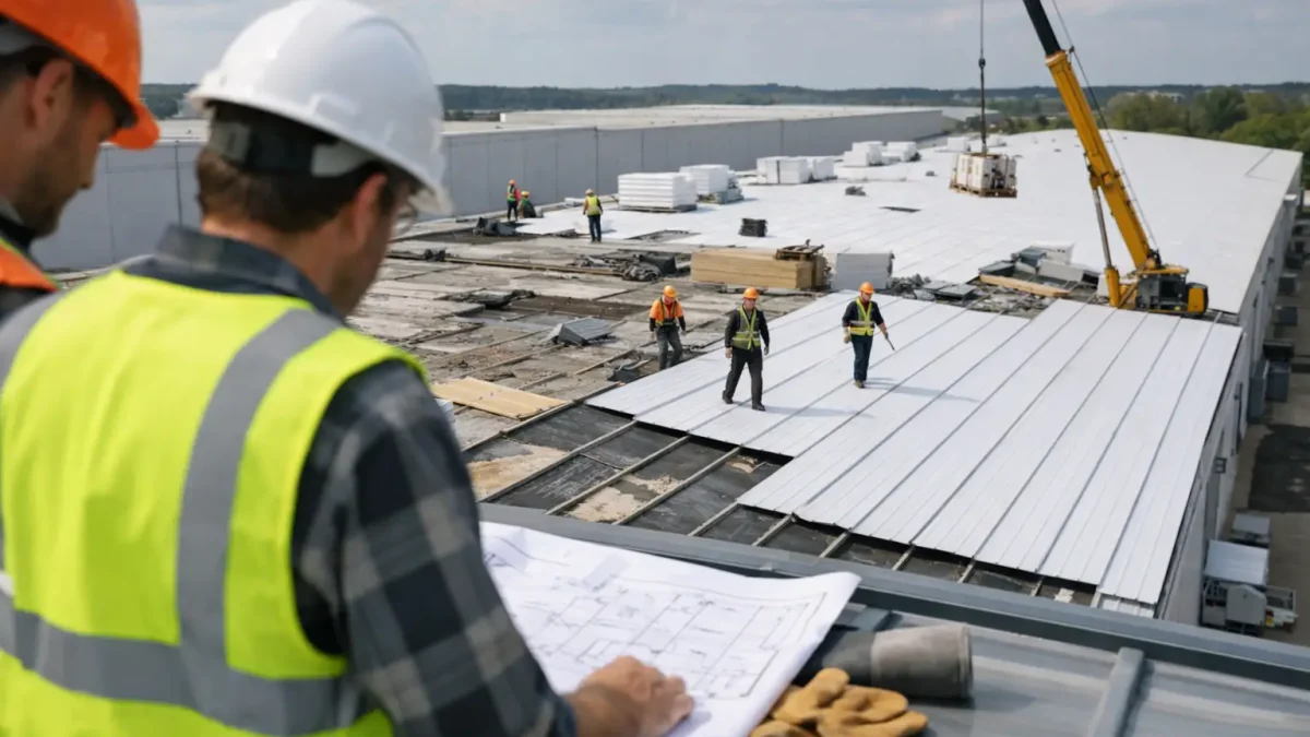 Warehouse Roof Replacement Planning for Uptime