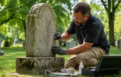 When Memorial Markers Require Expert Repair