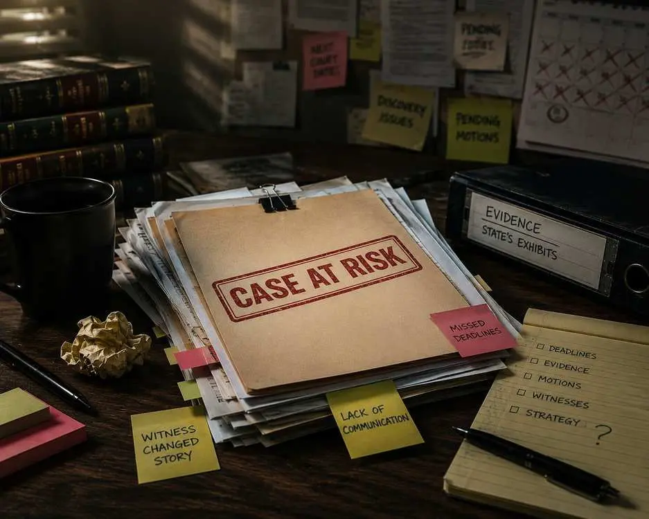 Key Warning Signs Your Case Is Failing