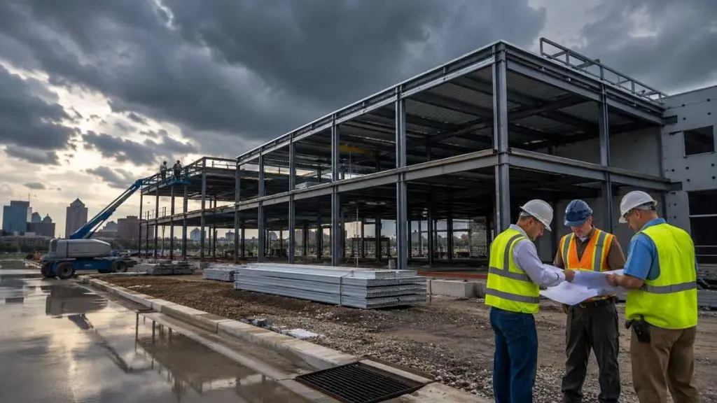 How Commercial Construction Companies in Shreveport Handle Storm Standards