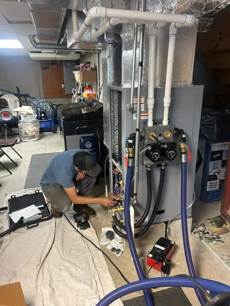 maintenance on ground source heat pump