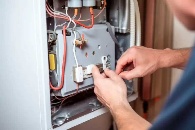 Repairman-fixing-a-broken-electric-furnace