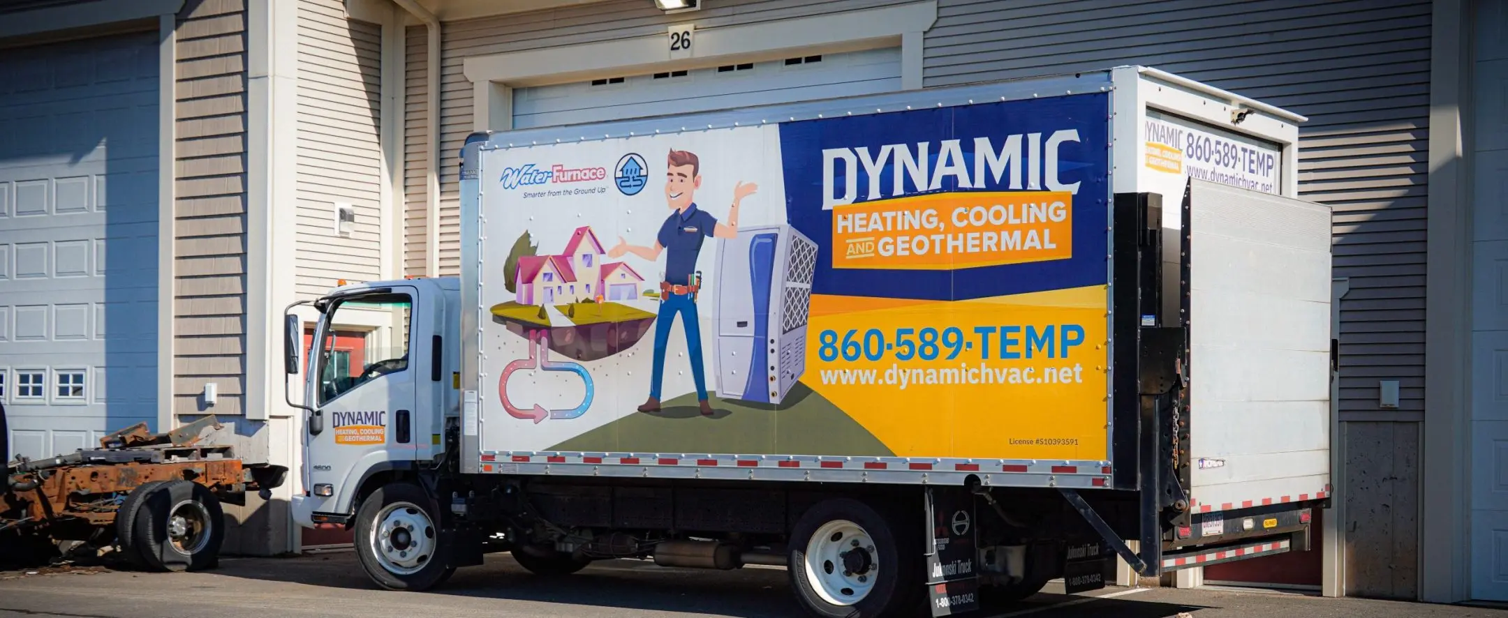 Dynamic Heating, Cooling & Geothermal truck