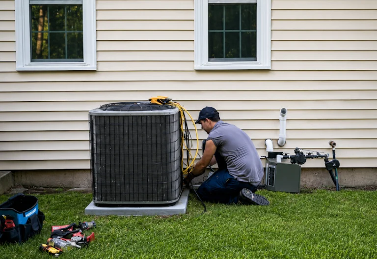 Dynamic worker fixing hvac unit