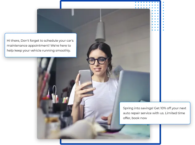 Boost your business with text message marketing.