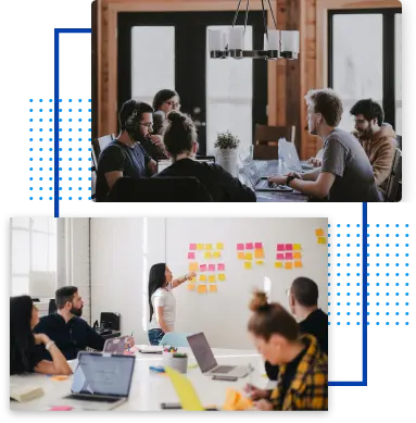 Website design and development team