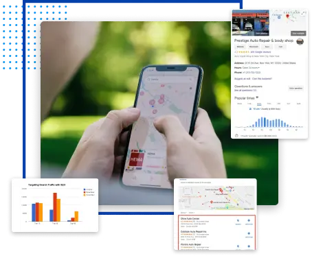Local seo service Get found in online maps to attract more customers to your auto repair shop