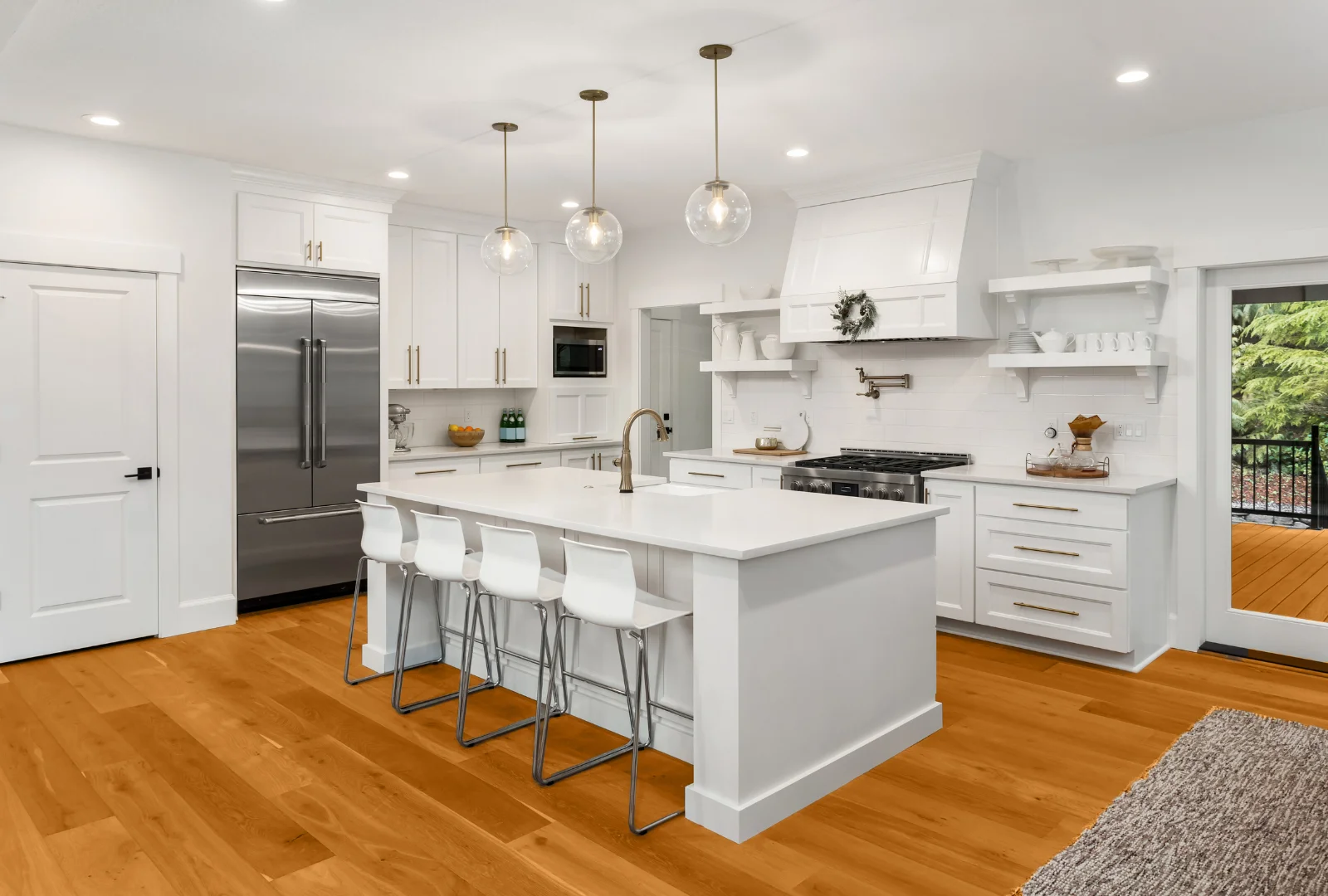 solid hardwood flooring