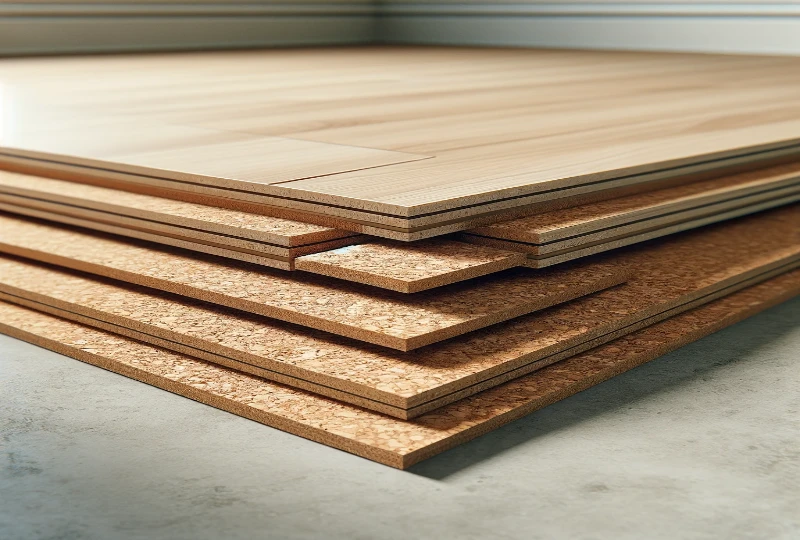 Cork Underfloor layers
