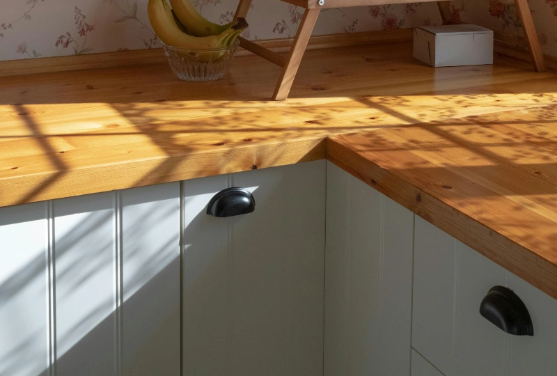 Corner Cabinet in Kitchen
