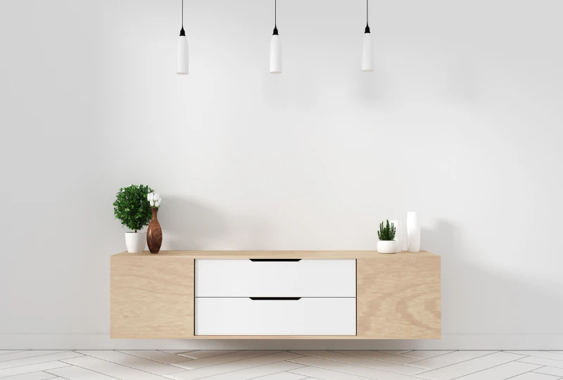 Floating Entrance Cabinet